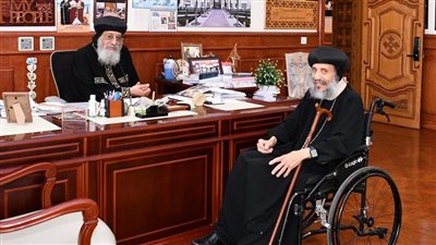 البابا تواضروس يتلقى تقريرا عن الخدمة في إيبارشية أيرلندا