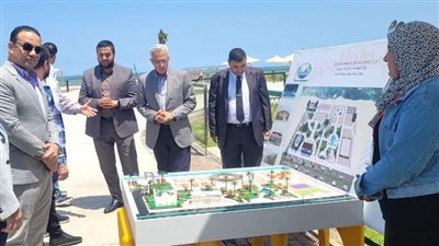 لجنة تقييم مسابقة أفضل مدينة تتفقد مشروعات دمياط الجديدة