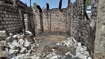  حريق يلتهم 7 منازل و4 أحواش ماشية في سوهاج (صور)