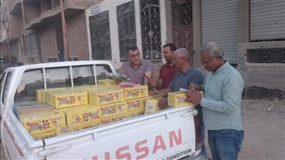 ضبط 6000 عبوة مشروب صناعي فاسد بالأقصر 