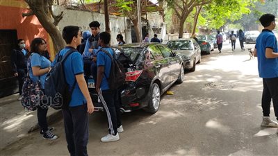 طلاب أولى ثانوي بالجيزة: امتحان الرياضيات في مستوى الطالب فوق المتوسط (فيديو)