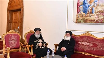 البابا تواضروس يتلقى تقريرا عن الخدمة في إيبارشية وسط أوروبا