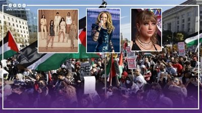 حملات لإلغاء متابعة مشاهير صمتوا عن حرب غزة، أبرزهم تايلور سويفت وبيونسيه وعائلة كارداشيان