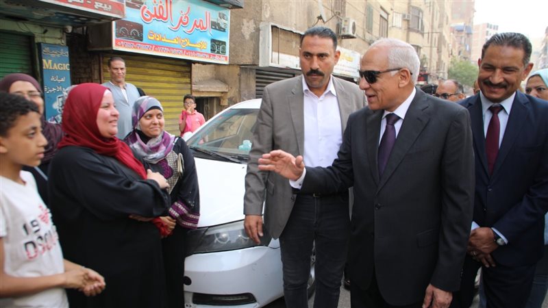 محافظ الجيزة يتفقد