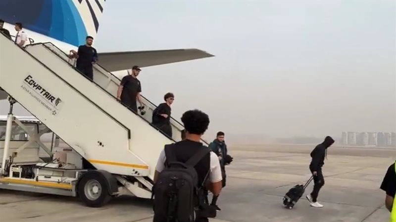 وصول بعثة الأهلي