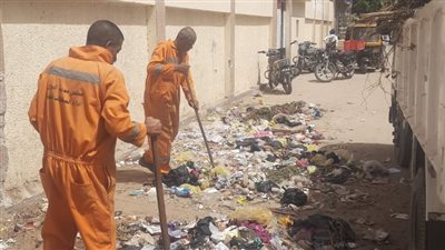 إزالة 760 طن مخلفات وصيانة كشافات إنارة في حملة بأسيوط 