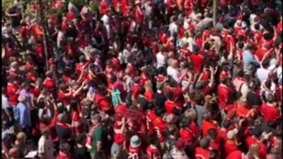 الدوري الإنجليزي، استقبال حافل من جمهور ليفربول للفريق في ختام الموسم (فيديو)