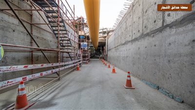 وزير النقل يكشف معدلات تنفيذ المرحلة الأولى لخط المترو الرابع (صور) 