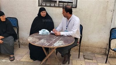 توقيع الكشف الطبي مجانا على 1528 مواطنًا في كفر الشيخ