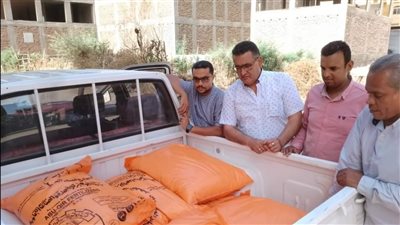 ضبط نصف طن سماد زراعي بالأقصر قبل بيعه بالسوق السوداء