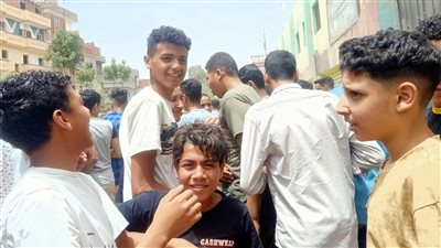 توافد طلاب الشهادة الإعدادية بالدقهلية لأداء امتحان الدراسات الاجتماعية (صور) 