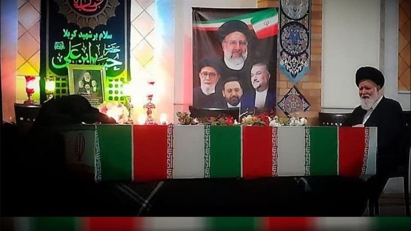جثمان الرئيس الإيراني