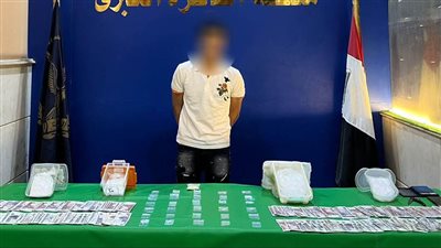 ضبط عنصر إجرامى بحوزته مخدرات بـ2.5 مليون جنيه في بولاق الدكرور 