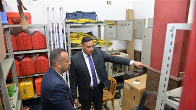 تفاصيل جولة تفقدية لمحافظ الدقهلية بمقر مركز معلومات شبكات المرافق الجديد