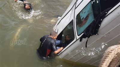 حادث معدية أبو غالب، شاهد عيان: سائق الميكروباص الغارق لم يصب بأذى (فيديو)