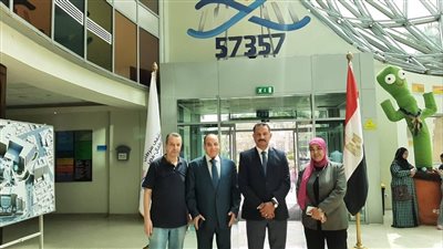 محافظ الجيزة يكلف سلومة بمتابعة الطلاب في لجنة مستشفى 57357