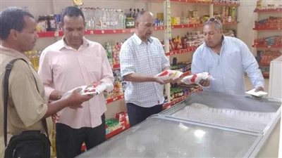 تحرير 103 محاضر متنوعة خلال حملات تموينية بالمنيا