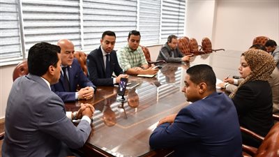 أشرف صبحي يلتقي مجلس إدارة اتحاد الكيانات الشبابية