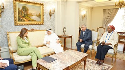 وزيرة التخطيط تلتقي برئيس مجموعة البنك الإسلامي للتنمية 