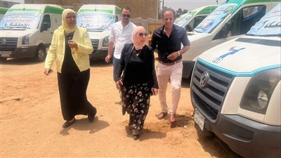 وكيل صحة الإسماعيلية تتفقد سير عمل القوافل الطبية في المناطق النائية (صور) 