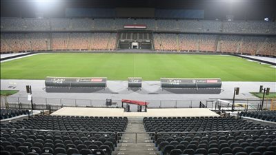 وزير الرياضة يطمئن على جاهزية إستاد القاهرة لاستضافة نهائي أفريقيا (صور)