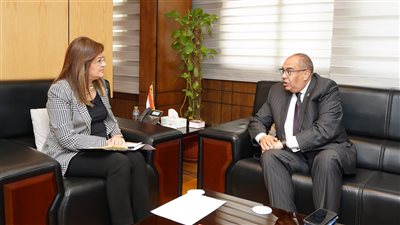 وزيرة التخطيط تبحث مع محمود محي الدين تطورات الدورة الثالثة من المبادرة الخضراء الذكية