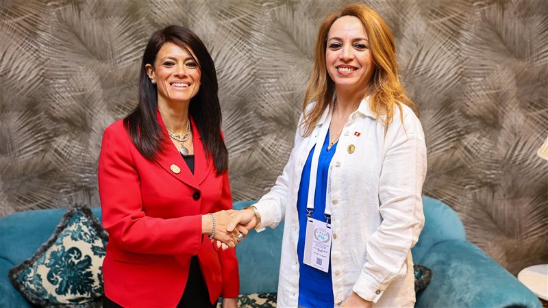 المشاط ووزيرة الاقتصاد