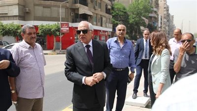 محافظ الجيزة يتابع أعمال تطوير طرق طراد النيل وجامعة الدول العربية