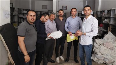 ضبط 25 طن قمح وأسمدة زراعية مجهولة المصدر بالبحيرة