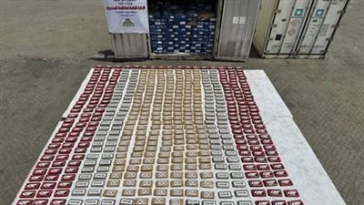 بقيمة 1.65مليار جنيه، تفاصيل ضبط أكثر من نصف طن لمخدر الكوكايين (صور)