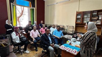 نقابة الصحفيين بالإسكندرية تقدم خدمات المبادرات الصحية الرئاسية لأعضائها