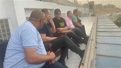 حسام وإبراهيم حسن يحضران مباراة الزمالك وفيوتشر في الدوري (صورة) 