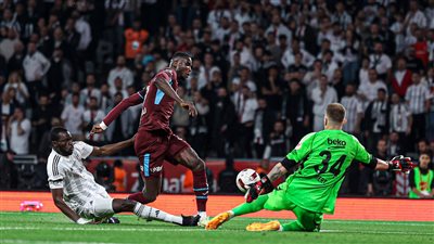 نهائي كأس تركيا، طرابزون سبور يتعادل مع بشكتاش 1/1 في الشوط الأول