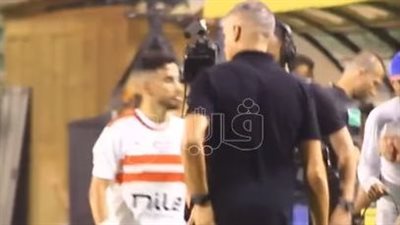 شاهد، ماذا فعل جوميز مع ناصر ماهر بعد استبداله أمام فيوتشر 