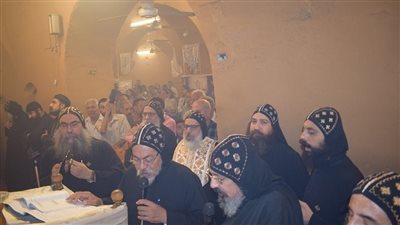 الأنبا أقلاديوس يترأس احتفالات عيد القديس باخوميوس بالأقصر