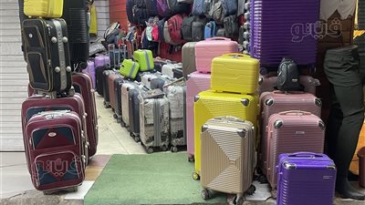 أسعار شنط السفر 2024، القماش تصل لـ 1450 جنيها (فيديو) 