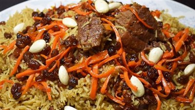 طريقة عمل أرز كابل الافغاني، لذيذ وسهل التحضير