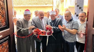 سكرتير أسيوط يفتتح مسجد الخولي ومكتب تحفيظ القرآن بقرية بني حسين (صور) 