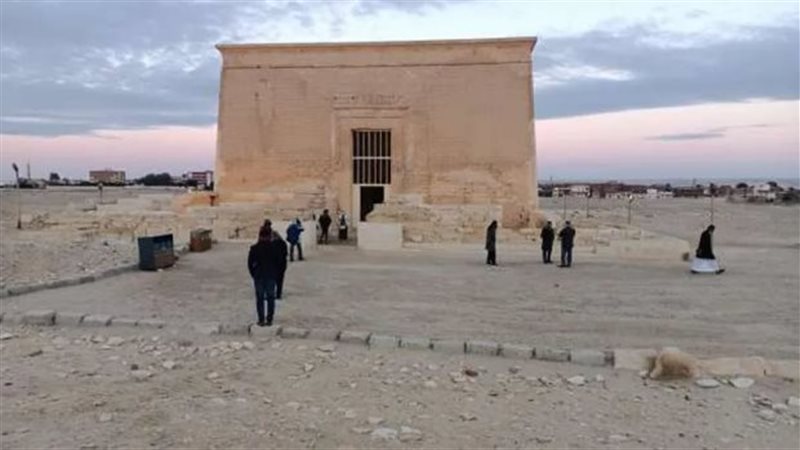 معبد قصر قارون بالفيوم،