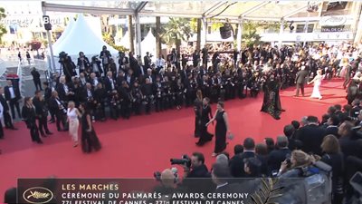 بث مباشر، حفل ختام الدورة 77 لمهرجان كان السينمائي