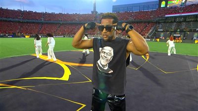 بـ نمبر وان، محمد رمضان يحيي حفل نهائي أبطال أفريقيا بين الأهلي والترجي