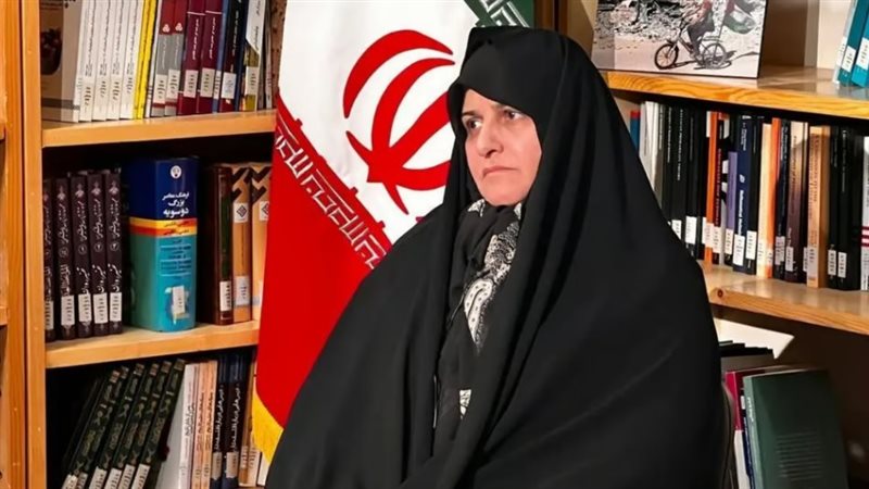  زوجة الرئيس الإيراني
