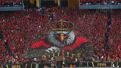 شاهد دخلة جماهير الأهلي في مباراة الترجي التونسي ( فيديو وصور)