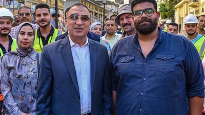 محافظ الإسكندرية يتابع معدلات تنفيذ مشروع تطوير ورفع كفاءة شارع النبي دانيال