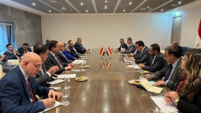 وزير الصحة يبحث مع نظيره العراقي سبل التعاون في تصدير وتسجيل الأدوية