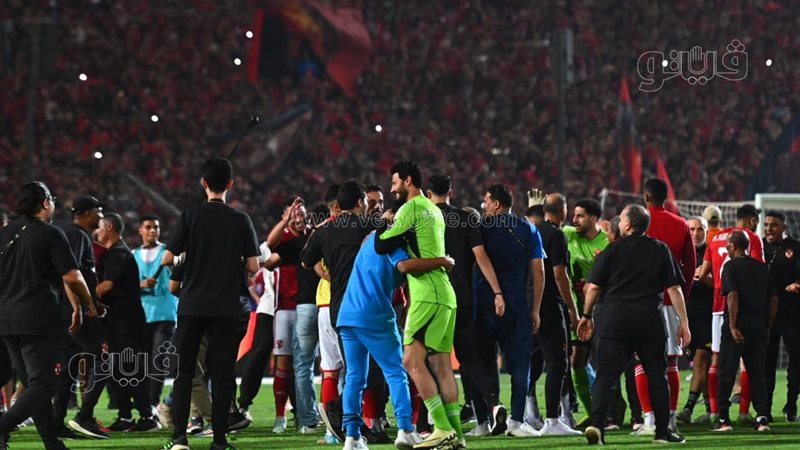 احتفالات الأهلي ببطولة