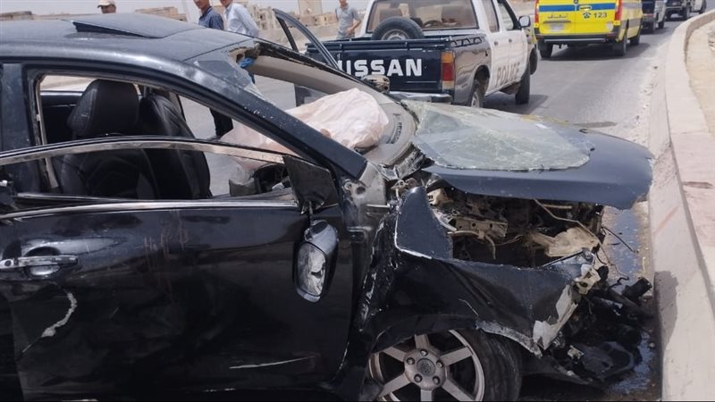 انقلاب سيارة في الإسماعيلية،