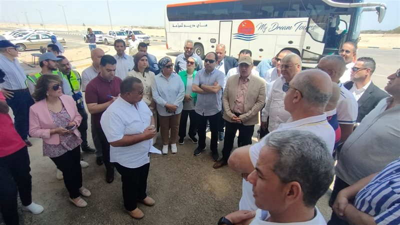 تفقد مجزر الغردقة،