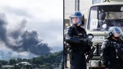 اشتعال الوضع بالمحيط الهادئ، إغلاق مطار كاليدونيا الجديدة حتى يونيو 