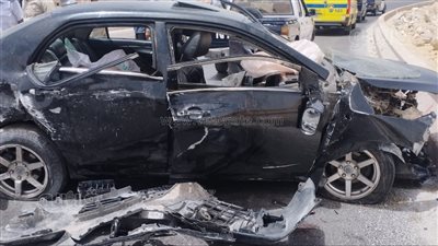 بالأسماء، 7 مصابين من أسرة واحدة في حادث سيارة بالمنيا 